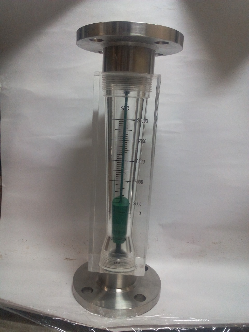 Water Rotameter with Flange Connection in Flow Range 0-20000 LPH