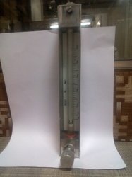 Metal Body Low Flow Glass Tube RotaMeter with needle Valve