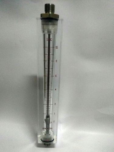 Acrylic Body Rota meter in Flow Range of 0-10 GPM for water 