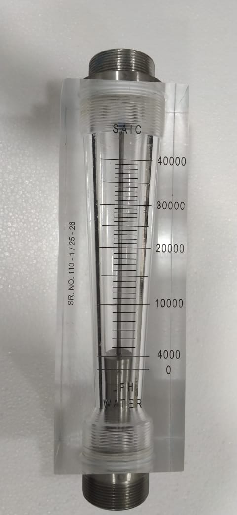 Water Rota meter in Flow Range of 0-40000 LPH for Water