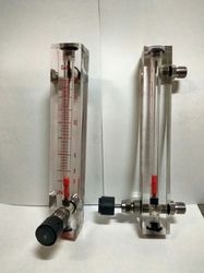  Low Flow Acrylic Body Rotameter for Nitrogen Gas in 0-20 LPM
